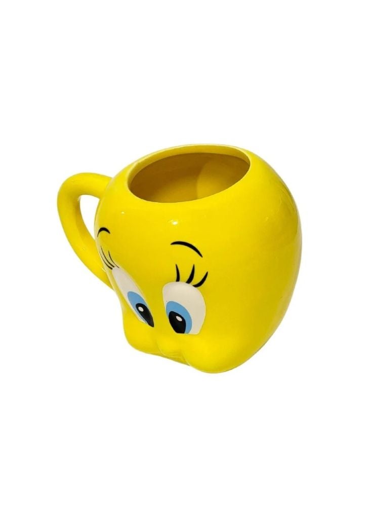 بريميم كوب سيراميك مزين بوجه تويتي مع علبة هدايا - كوب قهوة كرتوني لطيف - Image 4